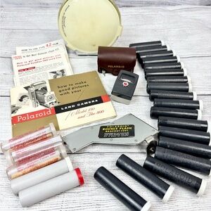 Vintage Polaroid Model 150 Accessories